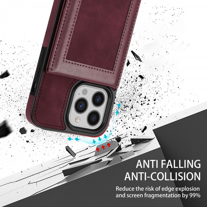 Flip Cover  Leather Phone  Case With Card Slot 